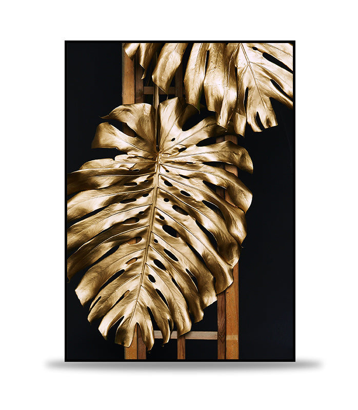 DARK & GOLD MONSTERA