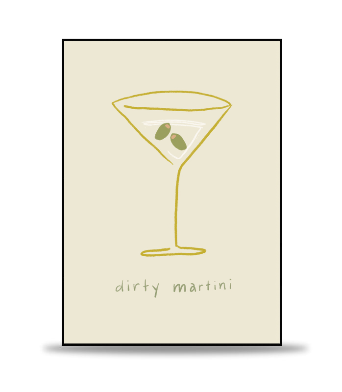 Dirty Martini Poster