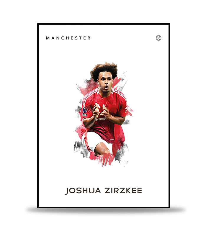 Joshua Zirkzee Fotboll Poster