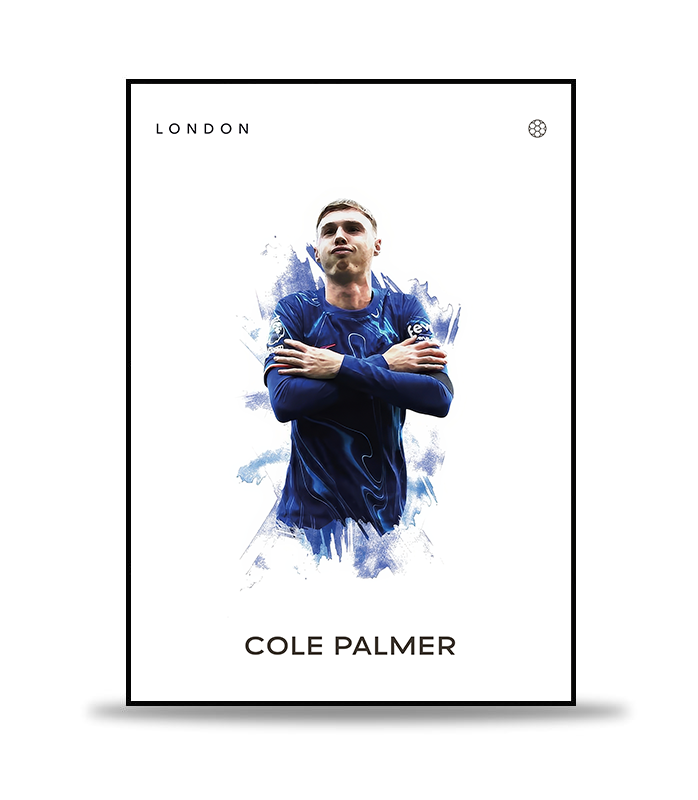 Cole Palmer Fotboll Poster no.2