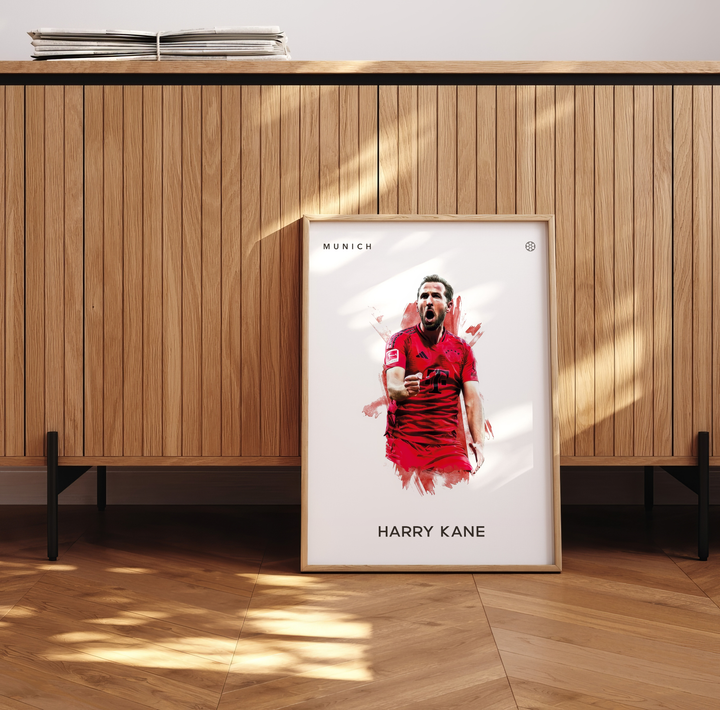 Harry Kane Fotboll Poster no.3