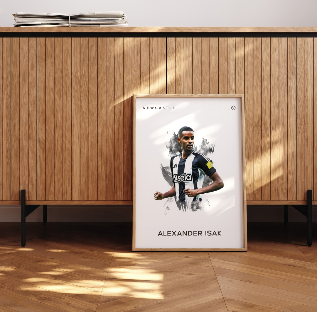 Alexander Isak Fotboll Poster no.2