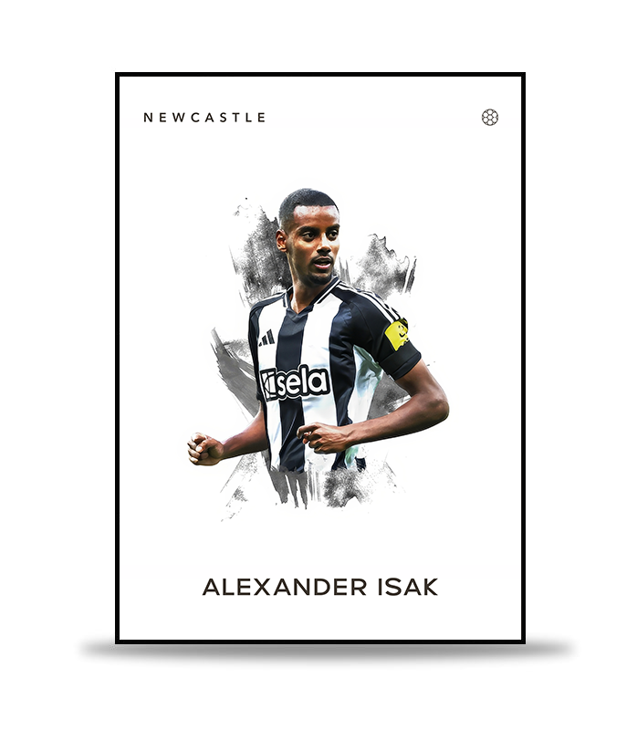 Alexander Isak Fotboll Poster no.2