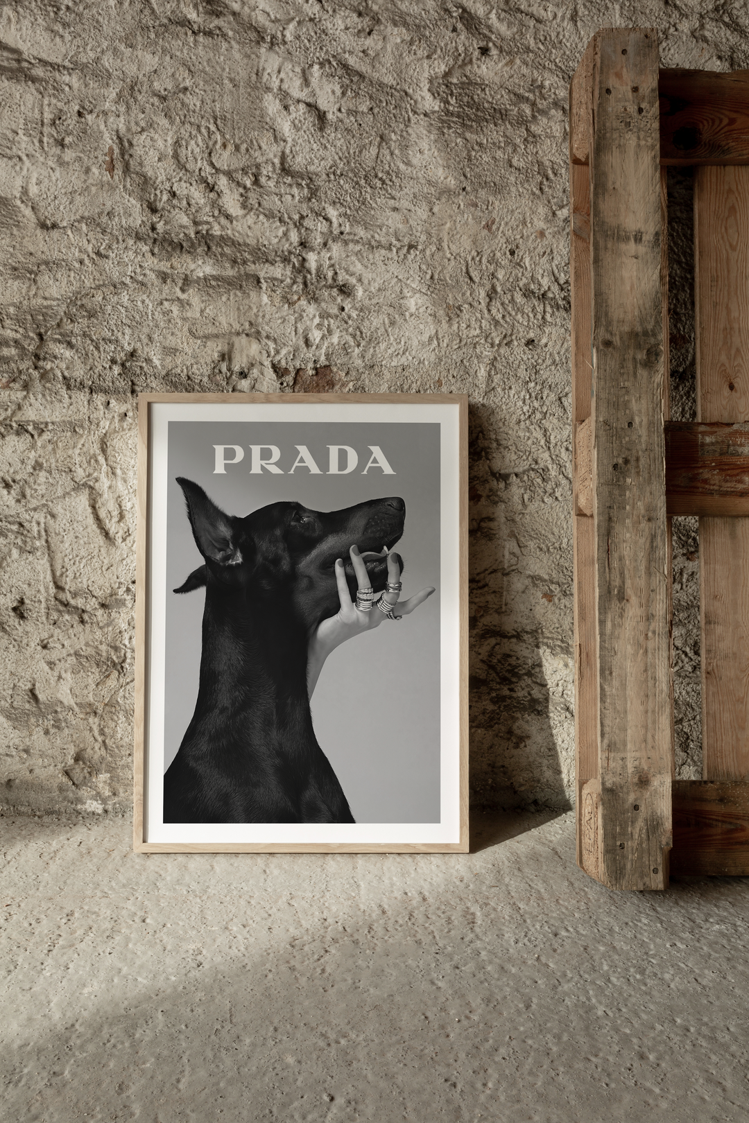 Prada Dog Poster