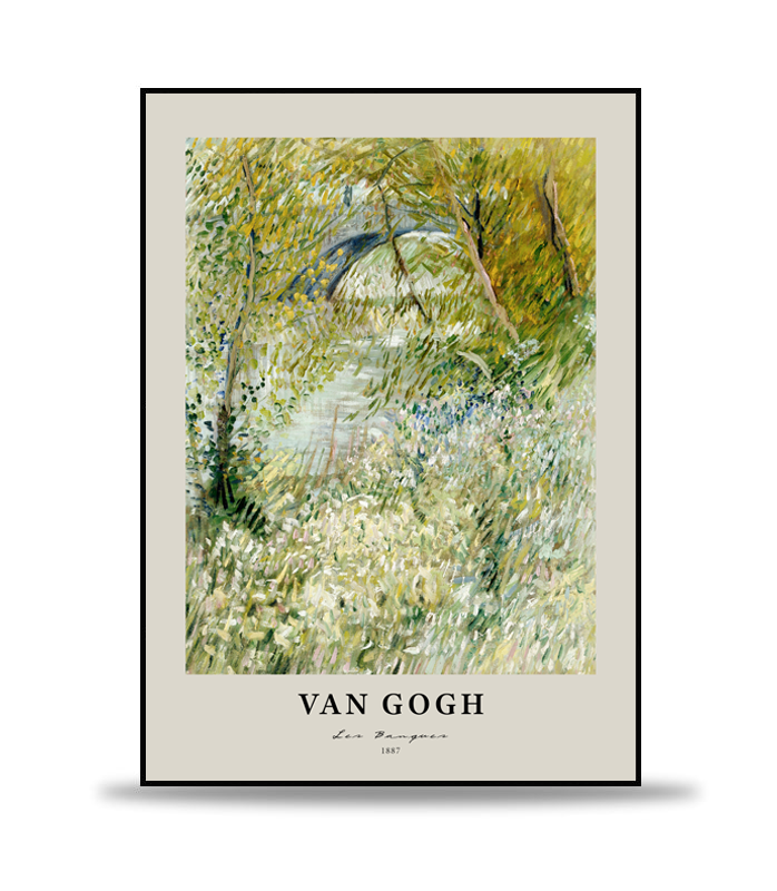 Van Gogh - Les Banques Poster