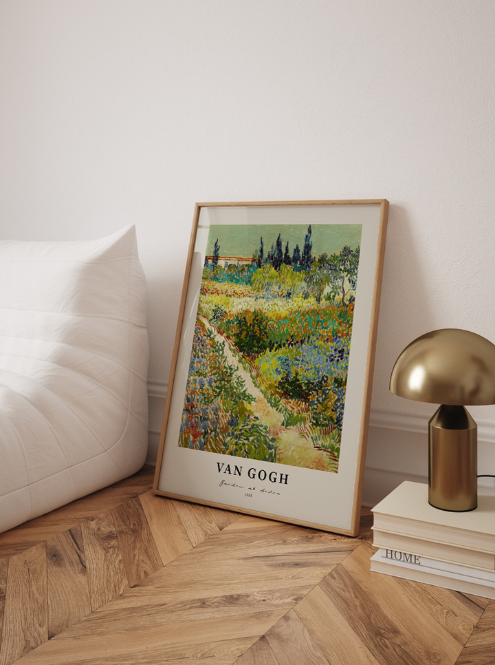 Van Gogh - Garden at Arles Poster