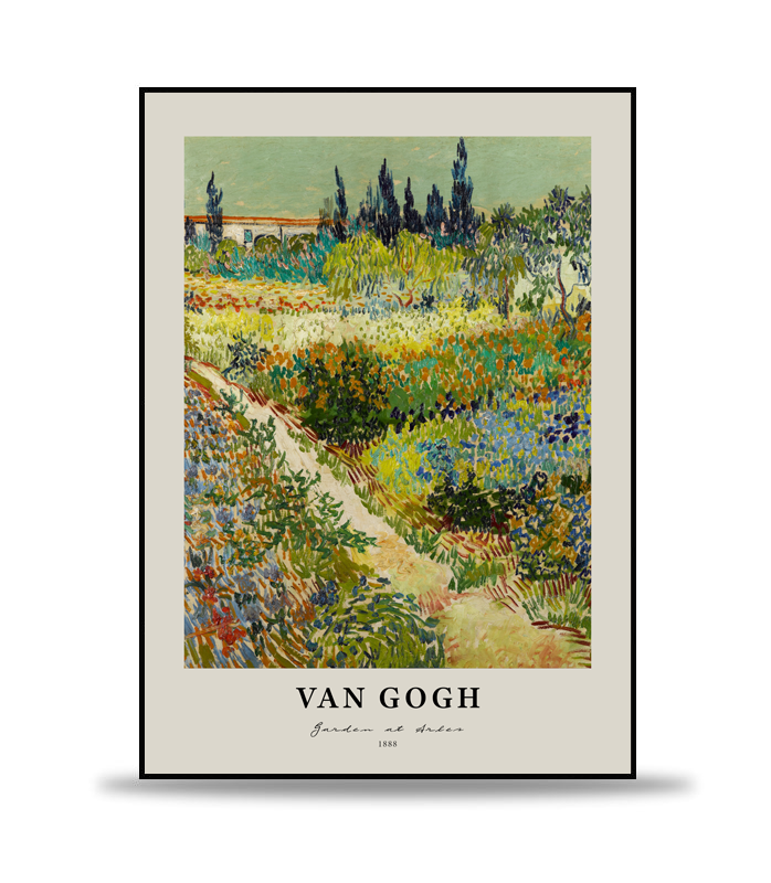 Van Gogh - Garden at Arles Poster