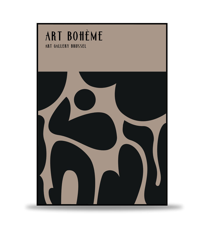 Bohème Brussel Poster