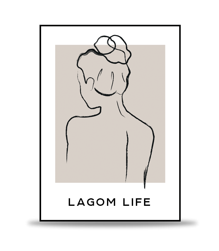 Lagom Life Poster