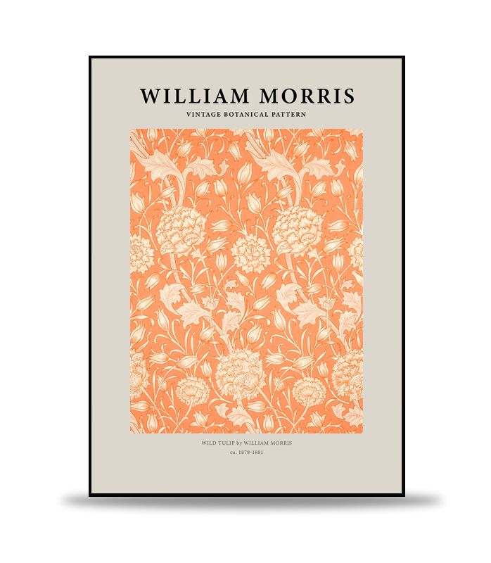 William Morris - Wild Tulip Poster