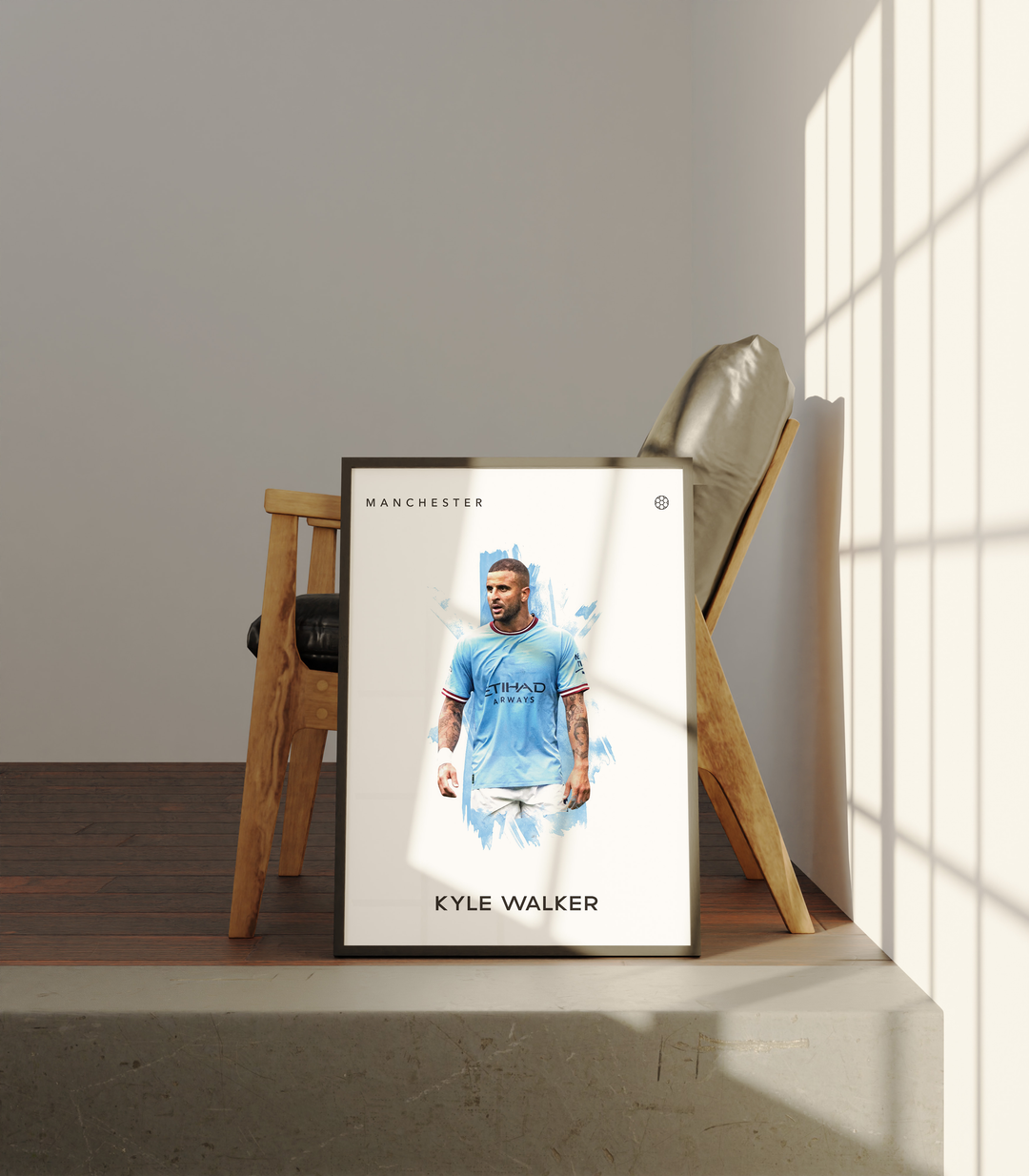 Kyle Walker Fotboll Poster