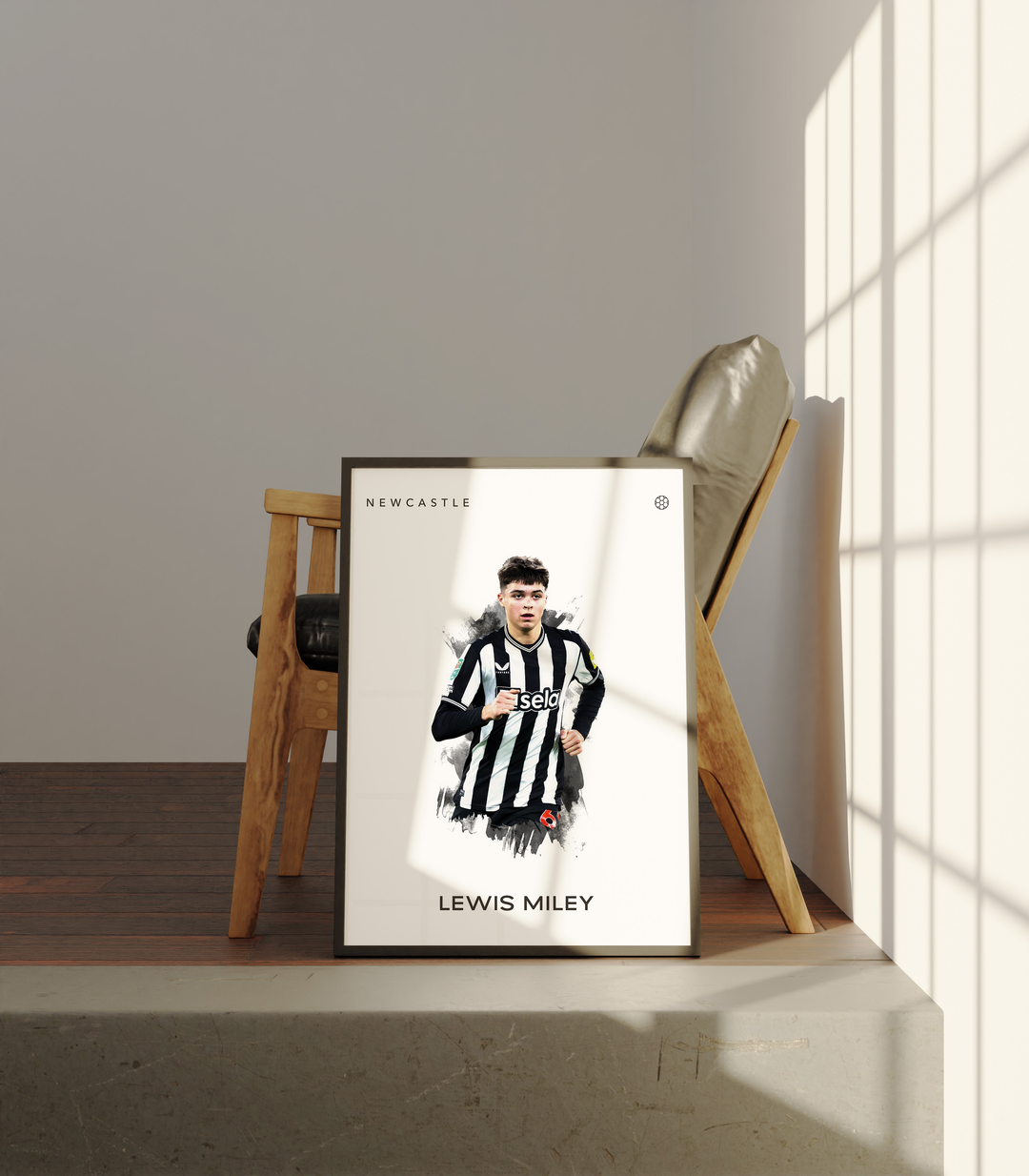 Lewis Miley Fotboll Poster