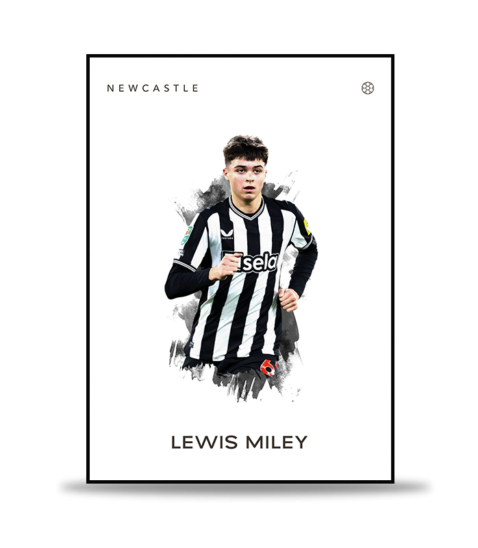 Lewis Miley Fotboll Poster