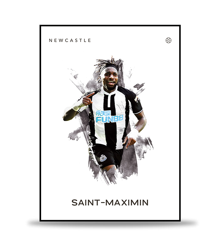 Allan Saint-Maximin Fotboll Poster