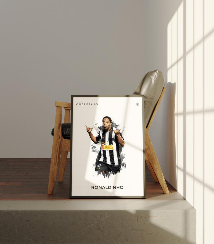 Ronaldinho no.3 Fotboll Poster