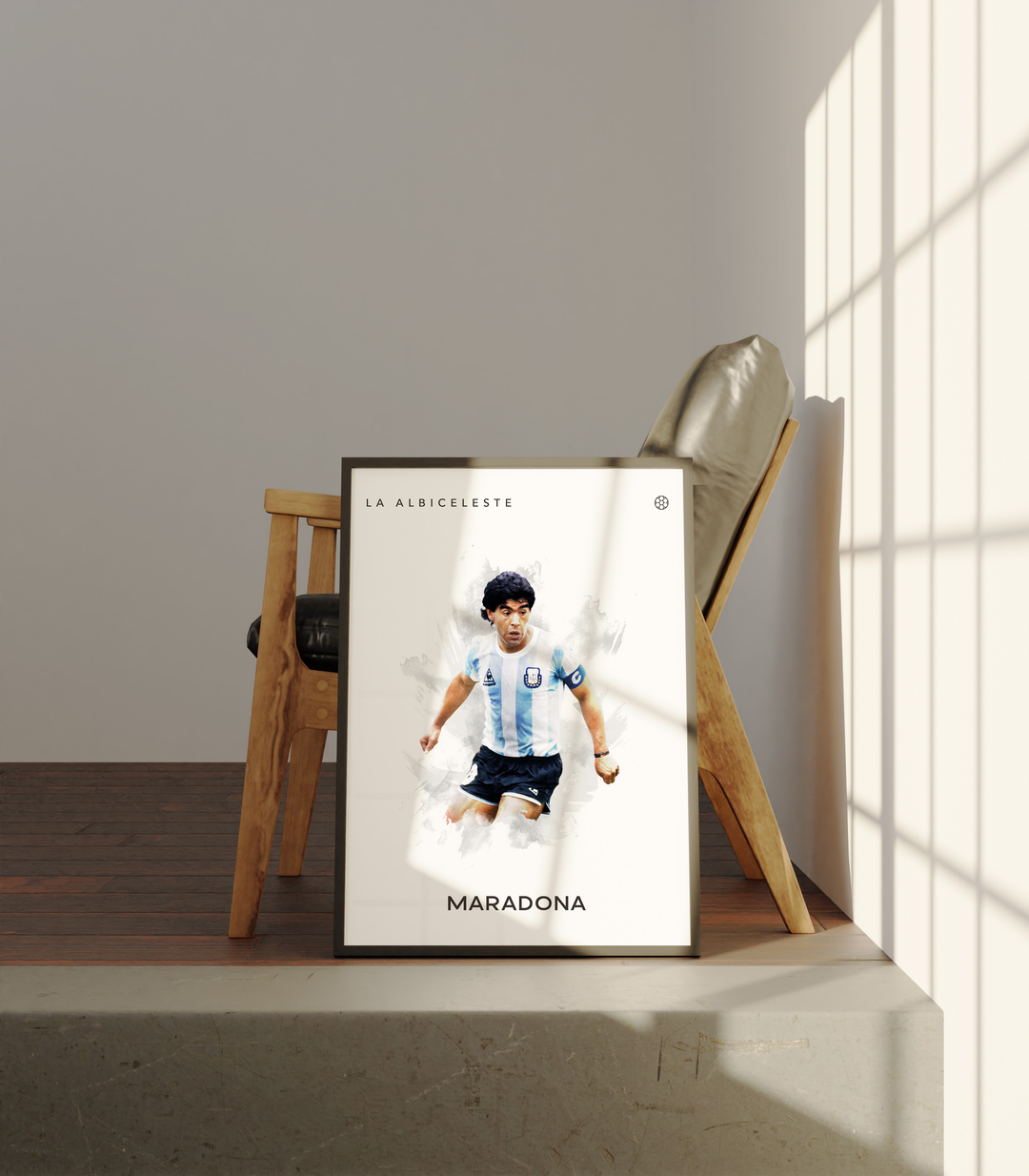 Diego Maradona Fotboll Poster