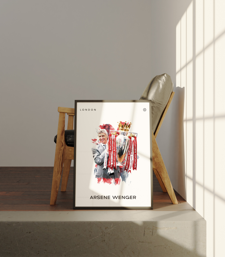 Arsene Wenger Fotboll Poster