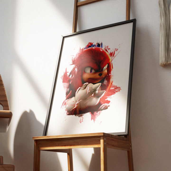 Knuckles (Super Mario Bros) Poster