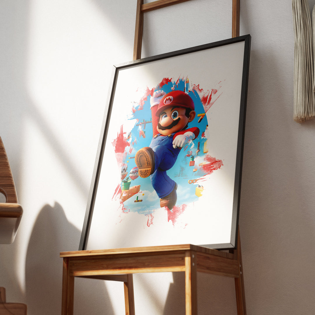 Super Mario (Super Mario Bros) Poster