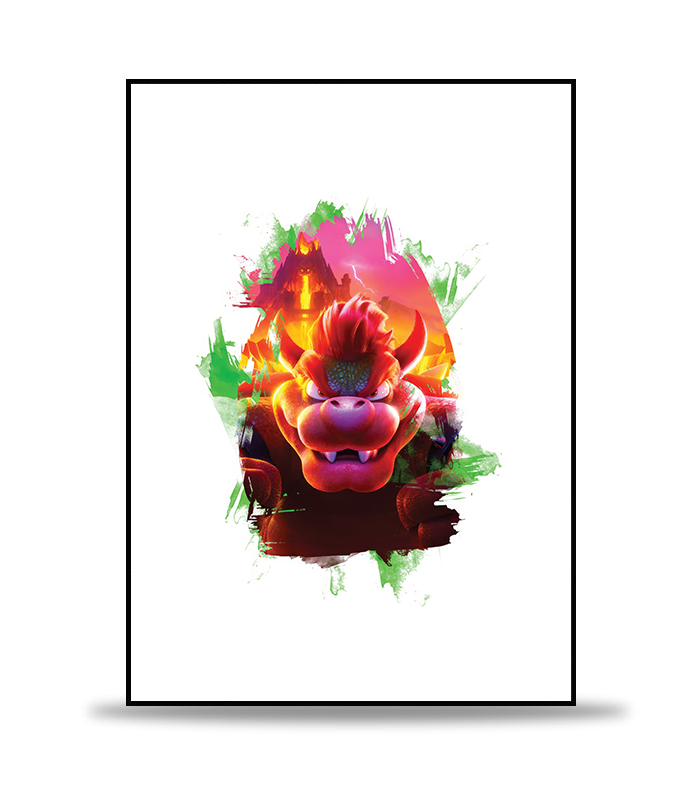 Bowser (Super Mario Bros) Poster