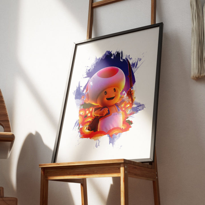 Toad (Super Mario Bros) Poster