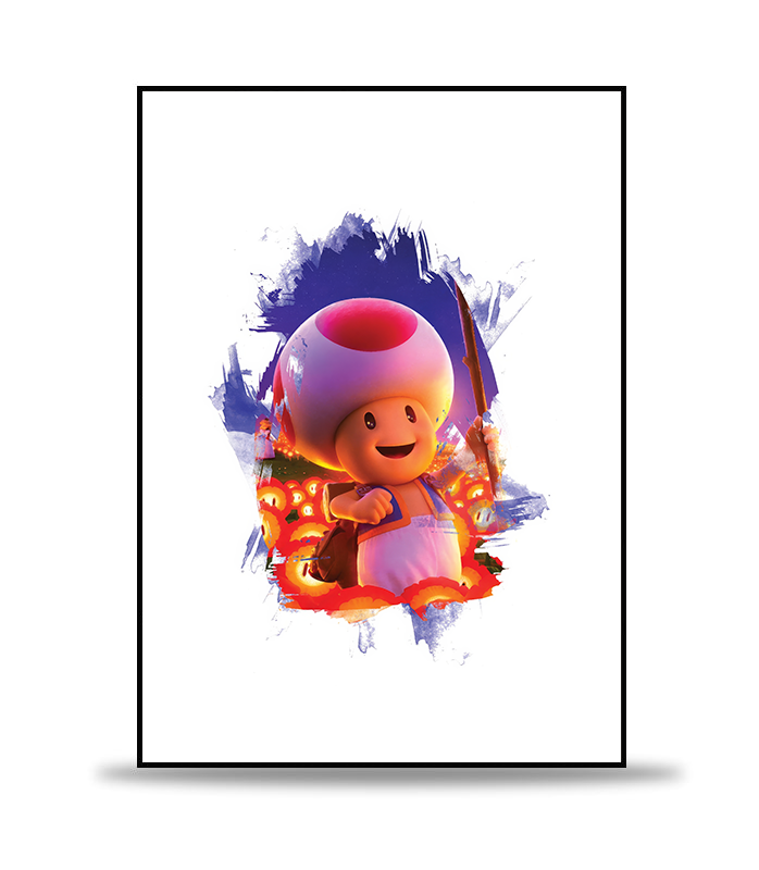 Toad (Super Mario Bros) Poster