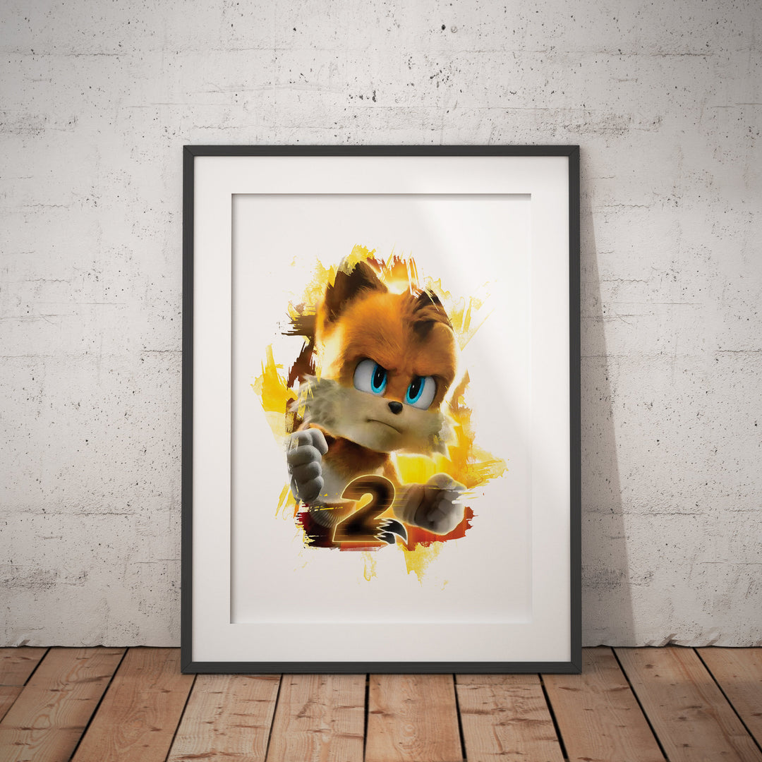 Tails (Super Mario Bros) Poster