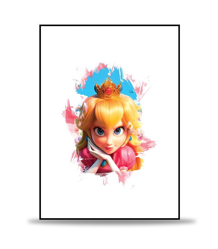 Princess Peach (Super Mario Bros) Poster