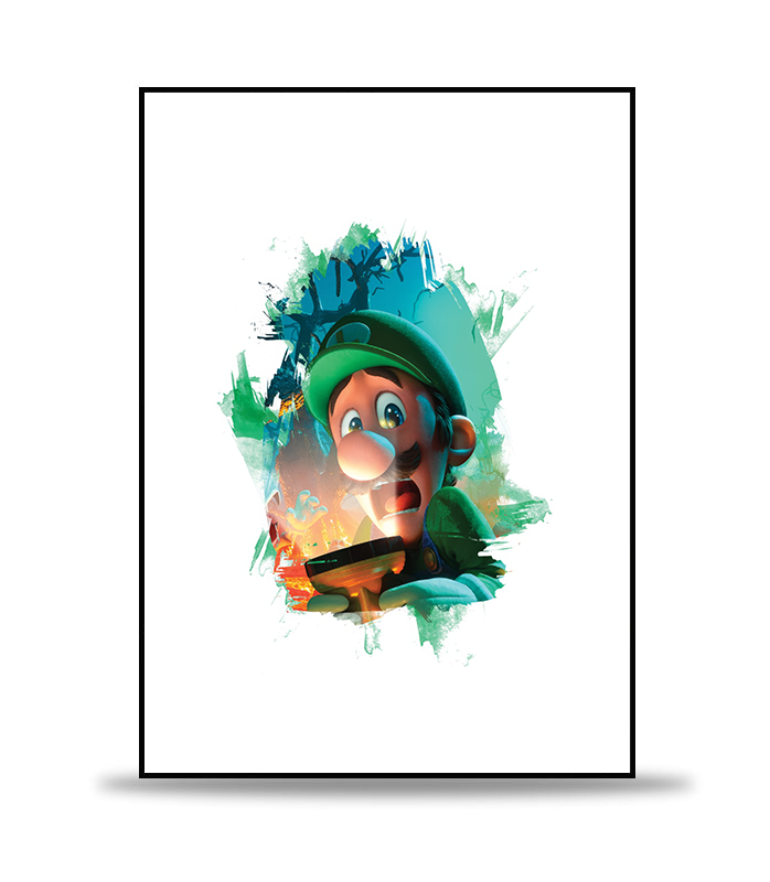 Luigi (Super Mario Bros) Poster