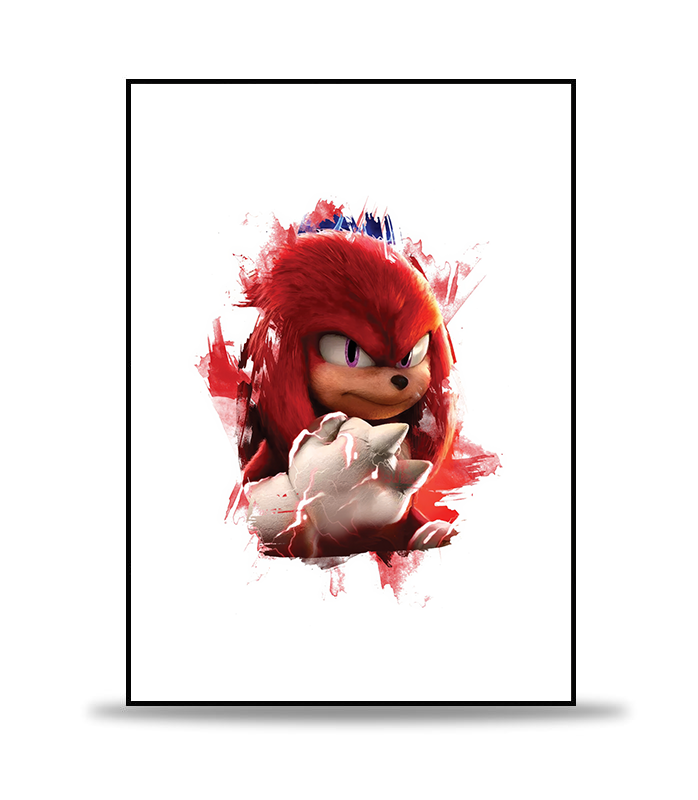 Knuckles (Super Mario Bros) Poster