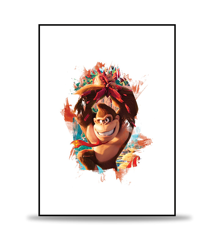 Donkey Kong (Super Mario Bros) Poster