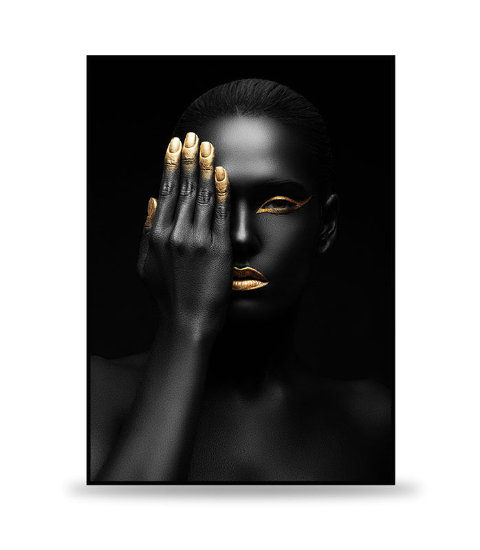 DARK & GOLD FACE II POSTER